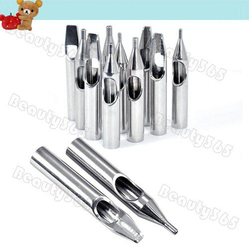 Stainless Steel Tattoo Tips Nozzle 23 Kinds Supply for Needle Grip Tube Free Shipping 923