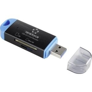 Renkforce Externer Speicherkartenleser USB 3.0 CR27E Schwarz (R22)