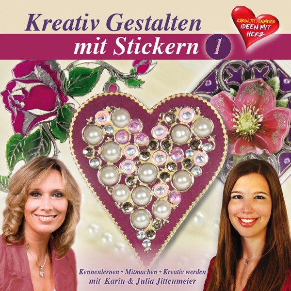 DVD, Kreativ Gestalten mit Stickern, 140 min, J.&K. Jittenmeier