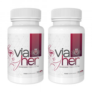 Viaher - Enhancement Formula For Her - 60 Capsules - 2 Packs