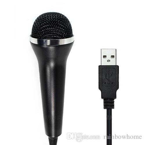 Universal USB Wired Microphone Controller MIC for PS4 PS3 Playstatioin Xbox One 360 Wii Console PC Computer Singing Game