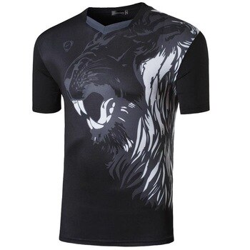 Jeansian Men's T-Shirt Tshirt Tee Shirt Sport Short Sleeve Dry Fit Running Fitness Workout LSL264 Black2