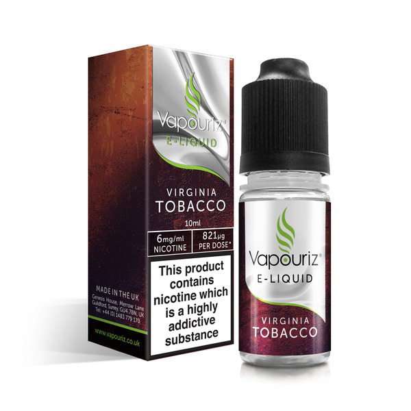Vapouriz Premium E-liquid 0.6% / 6mg - Virginia Tobacco