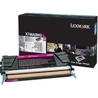 Lexmark - Magenta - Original - Tonerpatrone LCCP - für X746de, 748de, 748dte (X746A2MG)