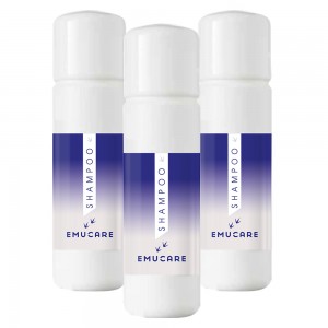 EmuCare Shampoo - Emu Oil, Rosemary & Titanium for Scaly Scalp - 150ml Bottle - 3 Pack