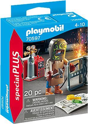 Playmobil SpecialPlus Schweisser mit Ausrüstung
