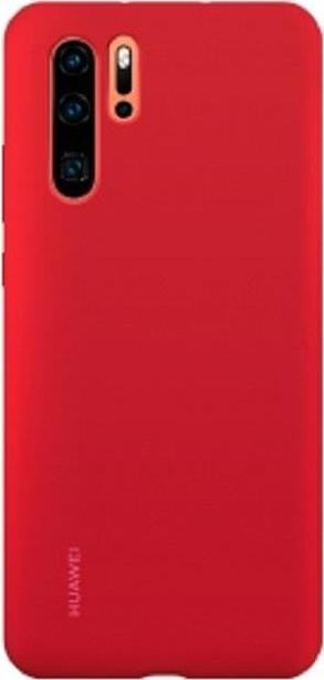 Huawei Case - Hintere Abdeckung für Mobiltelefon - Silikongummi - Rot - für Huawei P30 Pro (51992876)