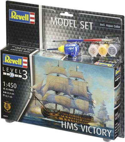 Revell 65819 HMS Victory Schiffsmodell Bausatz 1:1200 (65819)