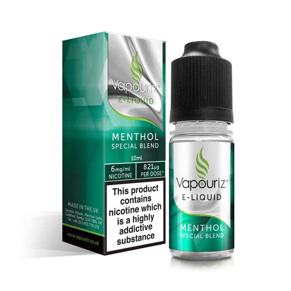 Vapouriz Premium E-liquid 0.6% / 6mg - Menthol Special Blend