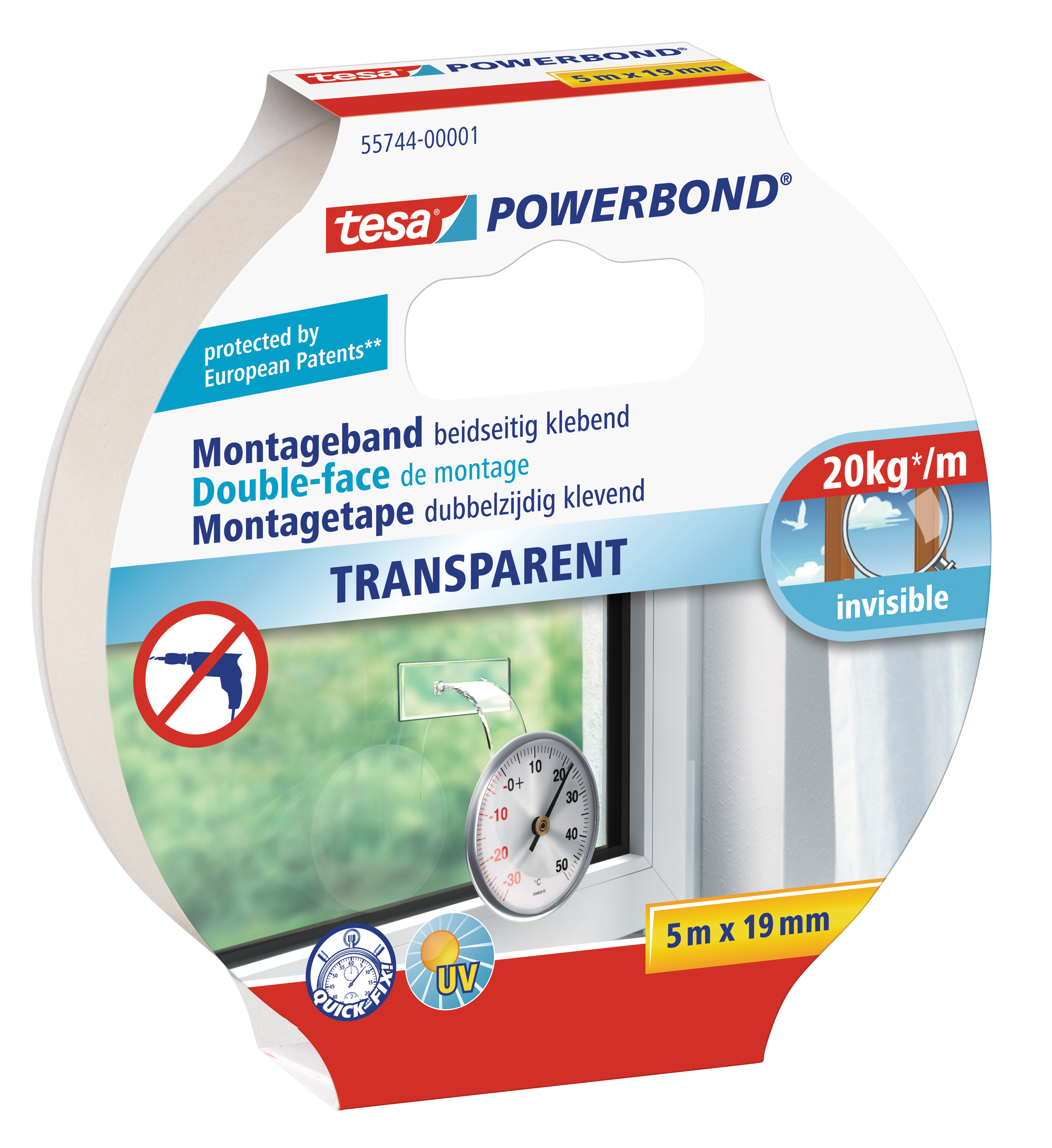 Tesa Montageband Transparent - Tesa Montageband Transparent