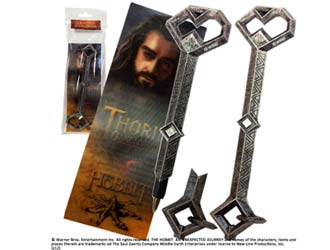 Thorin Oakenshield Key Pen and Bookmark Set from The Hobbit An Unexpected Journey