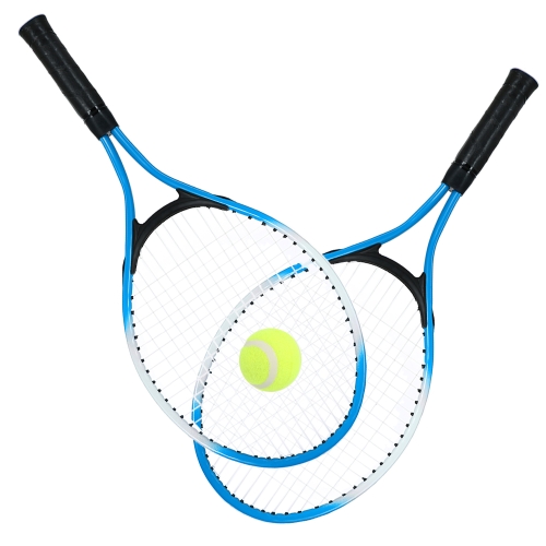 Raqueta de tenis de la raqueta de tenis de los cabritos 2Pcs de los niños con 1 pelota de tenis y bolso de la cubierta