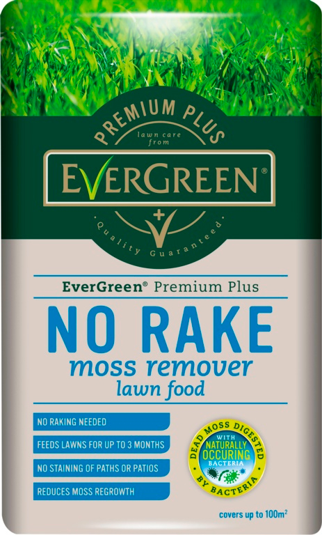 EverGreen Premium+ No Rake Moss Remover - 200m (20kg)