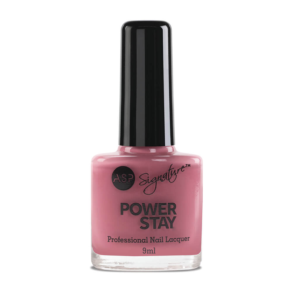 ASP Power Stay Professional Nail Lacquer - Vintage Rose 9ml
