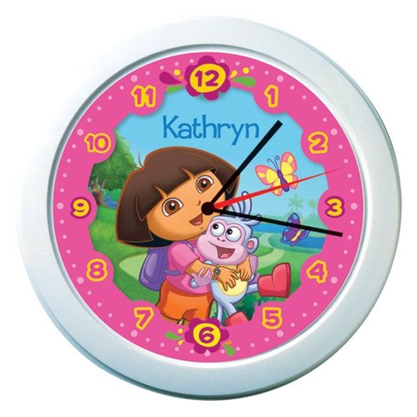 Dora Personalised Clock