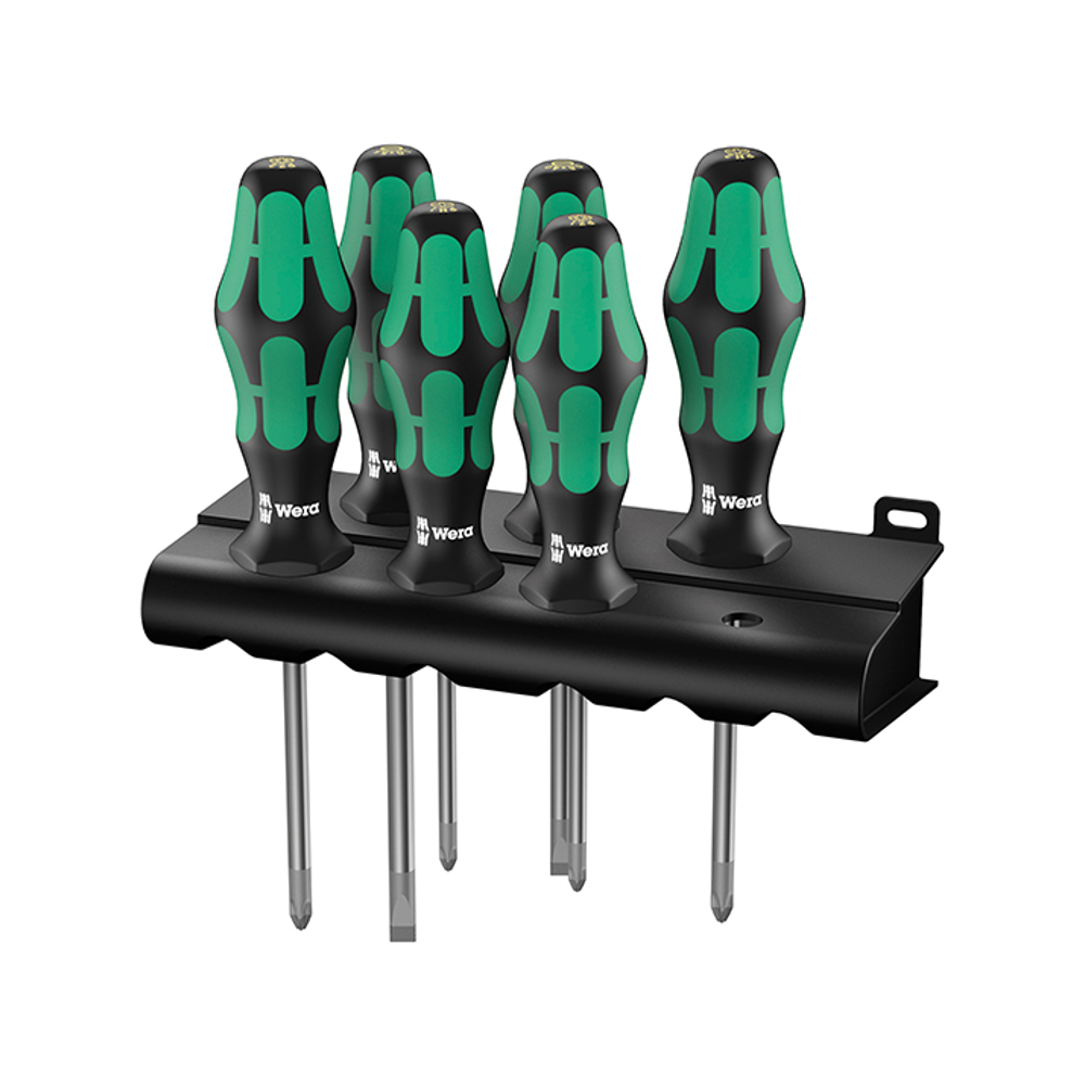 Wera Kraftform 300 Screwdrivers - 6 Piece Set