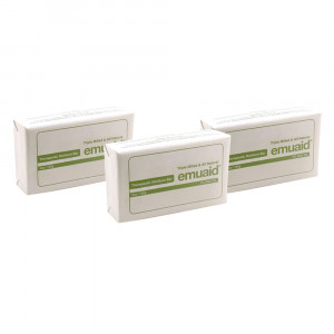 Emuaid Moisture Bar - To Soothe & Nourish Troubled Skin - 142g Topical Skin Application - 3 Packs