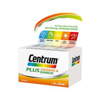 Centrum Plus Ginseng und Gingko Tabletten