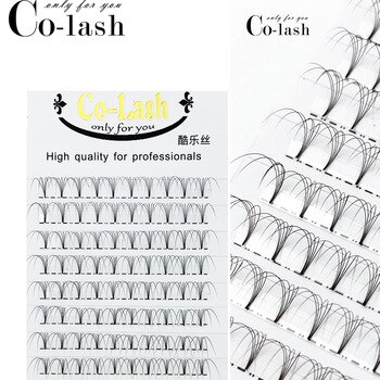 Colash Premade Russian Volume Fans 3d/4d/5d/6d Mink Eyelashes Short Stem Lash Pre made Eyelash Extensions Supplies