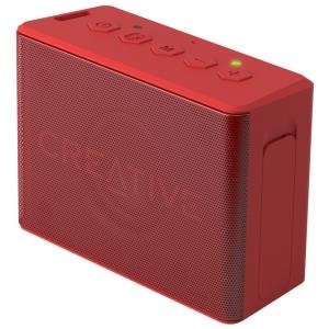 Creative MUVO 2C - Lautsprecher - tragbar - kabellos - Bluetooth - Rot