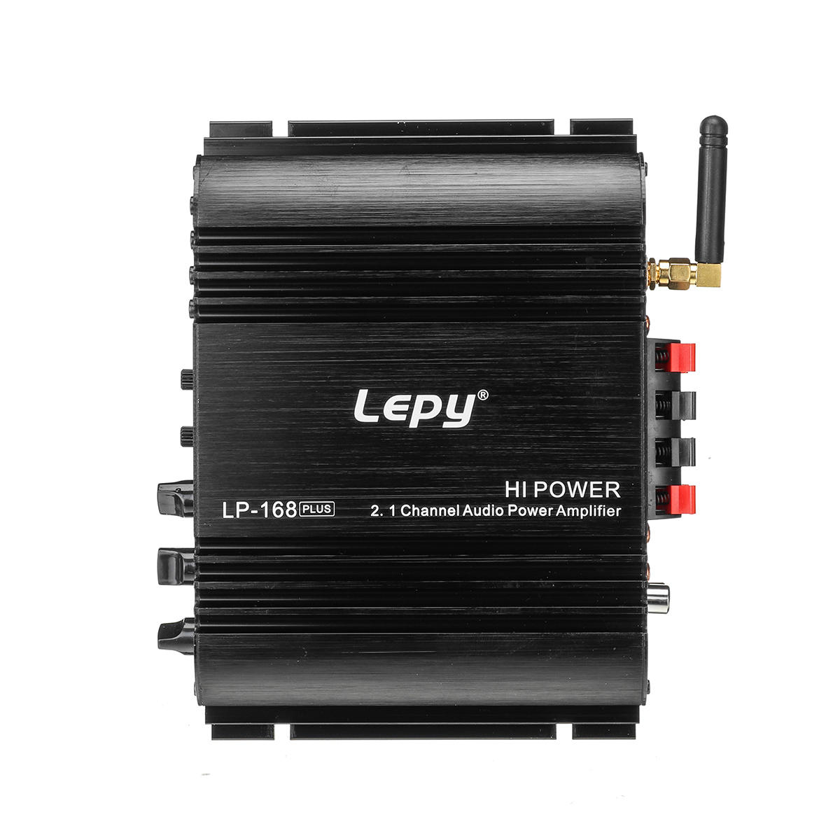 LEPY 168Plus HiFi Amplifier Amp Super Bass bluetooth 2.1 Channel Stereo Power FM 19V 3A with US Plug for Car Home