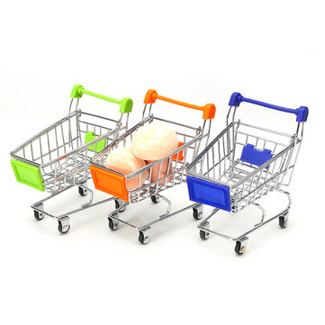 Shopping Cart Cosmetic Storage