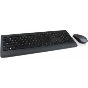 Lenovo Professional Combo - Tastatur-und-Maus-Set - drahtlos - 2,4 GHz - Französisch - für ThinkCentre M71X, M910, ThinkPad P51, P71, ThinkStation P320, V310, V520-15, V520S-08 (4X30H56806)