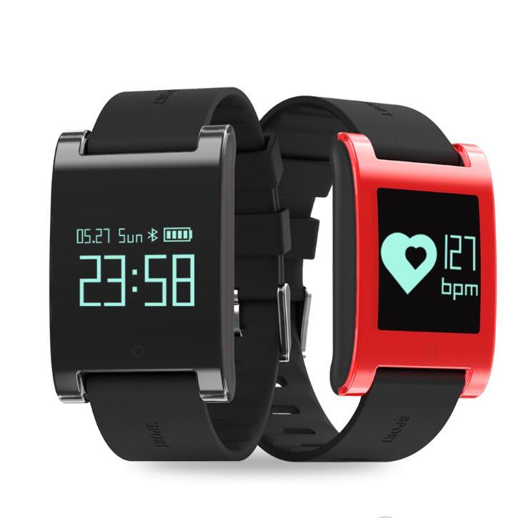 KALOAD DM68 IP67 Wasserdichter Fitness Tracker Blutdruck Herzfrequenzmesser für Android & IOS