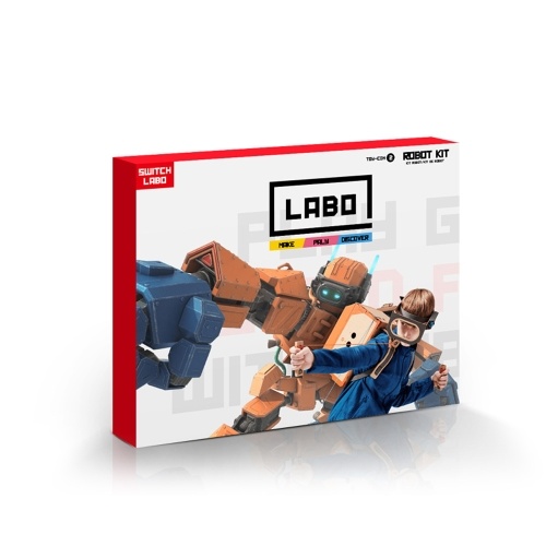 NS Switch Copy Labo DIY Cardboard Case - Robot Kit