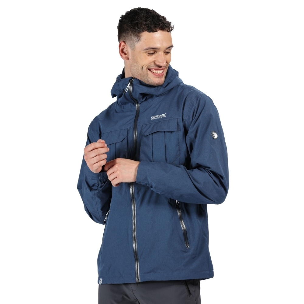 Regatta Mens Centric Waterproof Breathable Durable Jacket XL - Chest 43-44' (109-112cm)