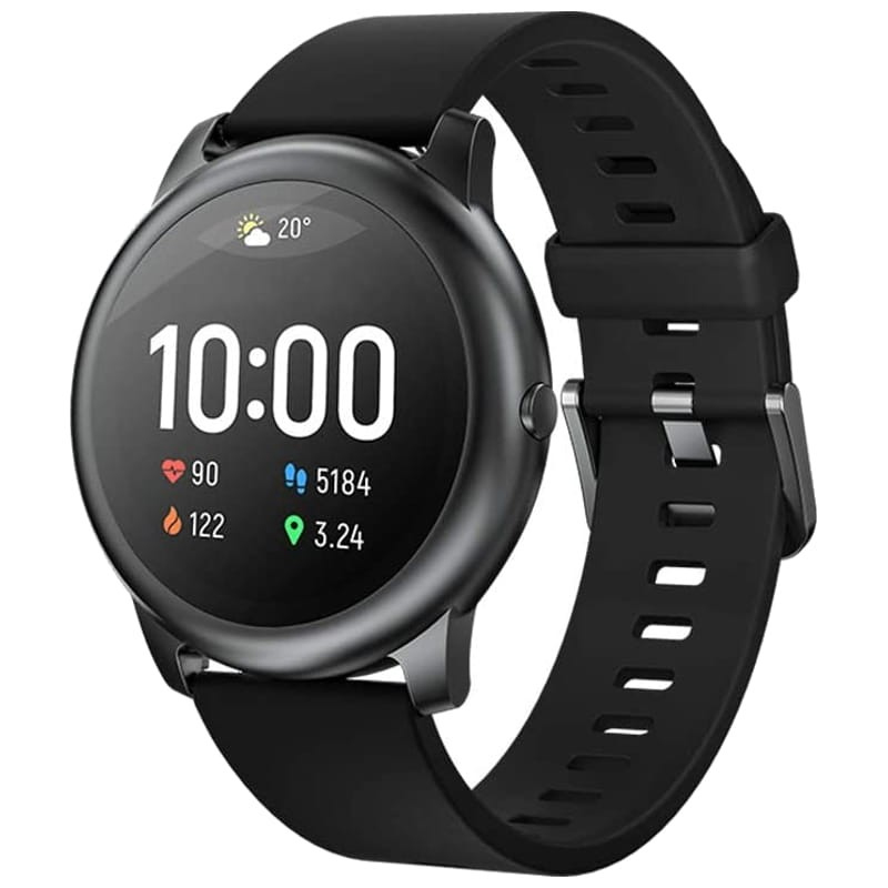 Xiaomi Haylou Solar Smart Watch Fitness Tracker - Black