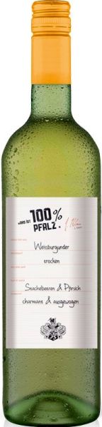 Vollmer 100 Proz. Pfalz Weissburgunder QBA