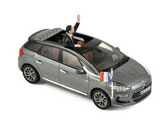 Citroen DS5 Presidential Version with Figure (2012) Diecast Model Car