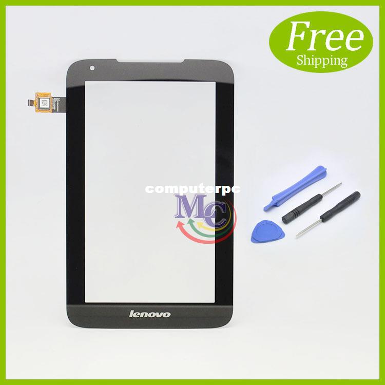 Wholesale-100% New Replacement Touch Screen Digitizer Glass Lens Panel For Lenovo A1000L Tablet With Tools 207010100016 A.1 YM