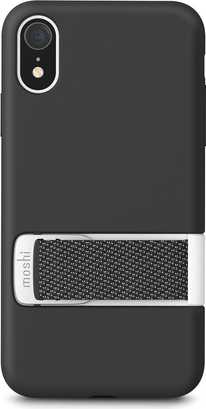 Moshi Capto Slim - Hintere Abdeckung für Mobiltelefon - mulberry black - für Apple iPhone XR
