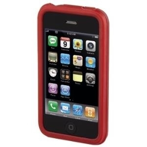 Hama Mobile Phone Window Case Gel Skin - Hintere Abdeckung für Mobiltelefon - Silikon - Rot (00091822)