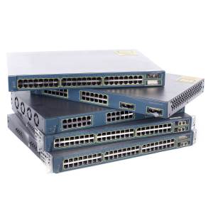 Cisco Catalyst 2960XR-24PD-I - Switch - L3 - verwaltet - 24 x 10/100/1000 (PoE+) + 2 x SFP+ - Desktop, an Rack montierbar - PoE+ (370 W)