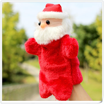 Santa Claus Doll Gloves Hand Puppet