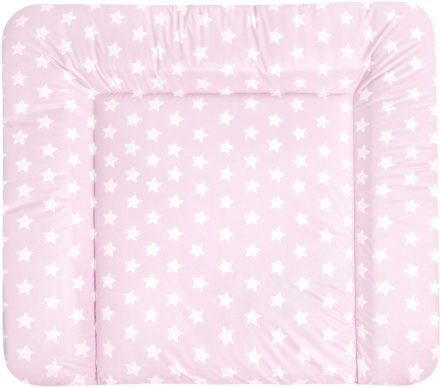 Zöllner Wickelauflage Softy Folie Sterne rosa 75x85