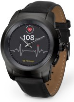 MyKronoz Smartwatch ZETIME PREMIUM REGULAR Gehäusefarbe: Schwarz Farbe (Armband): Schwarz (7640158012994)