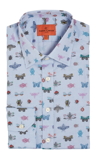 Super Soft Oxford Insect Print Shirt