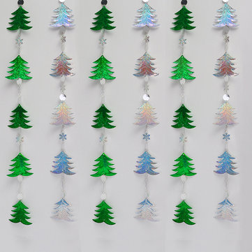 Glittering Sequins Curtains Christmas Pendant Drops