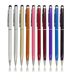 2 Stück 2 in 1 kapazitiven Stift Metall Coloful Touchscreen Stift Stift Kugelschreiber Kugelschreiber für Smartphone iPad Tablet Lightinthebox