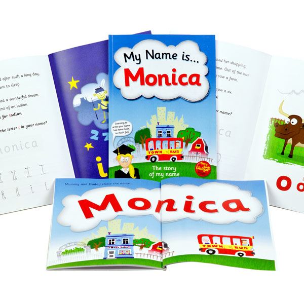 My Name is... Personalised Story Book Softback Book