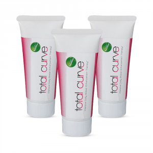 Total Curve Gel - Gel Intensivo Diario Para Mejorar la apariencia de los senos - 3 Botes Ahorra 15%