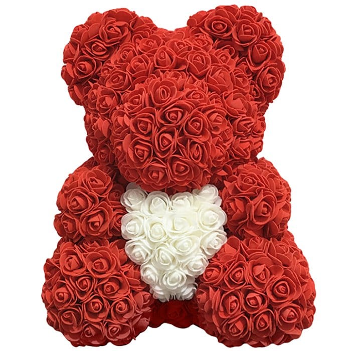 Love Flower Rose Bear Toy 40cm
