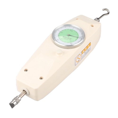 Tipo de puntero de mano Empuje y tire la fuerza Medidor Medidor Probador Dinamómetro analógico NK-10 Instrumentos de medición con pantalla de unidad N / Kg