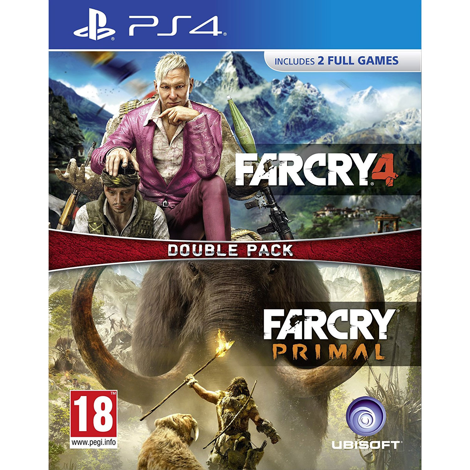 Far Cry Primal/ Far Cry 4 Doppel Pack (Sony PS4)