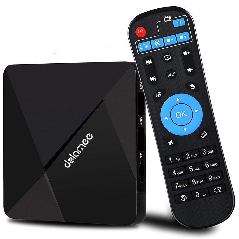 Dolamee D5 Android 7.1 Smart TV Streaming Box With Wifi and Bluetooth