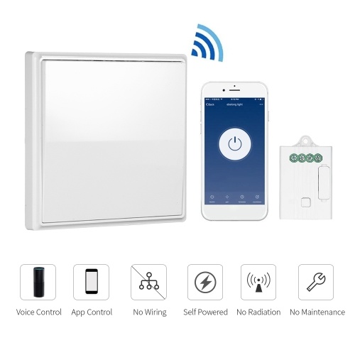 Wireless Wifi APP Remote Control Light Switch Receiver Work with Amazon Alexa Google Home Echo Voice Control Receiving Controller AC85V-260V